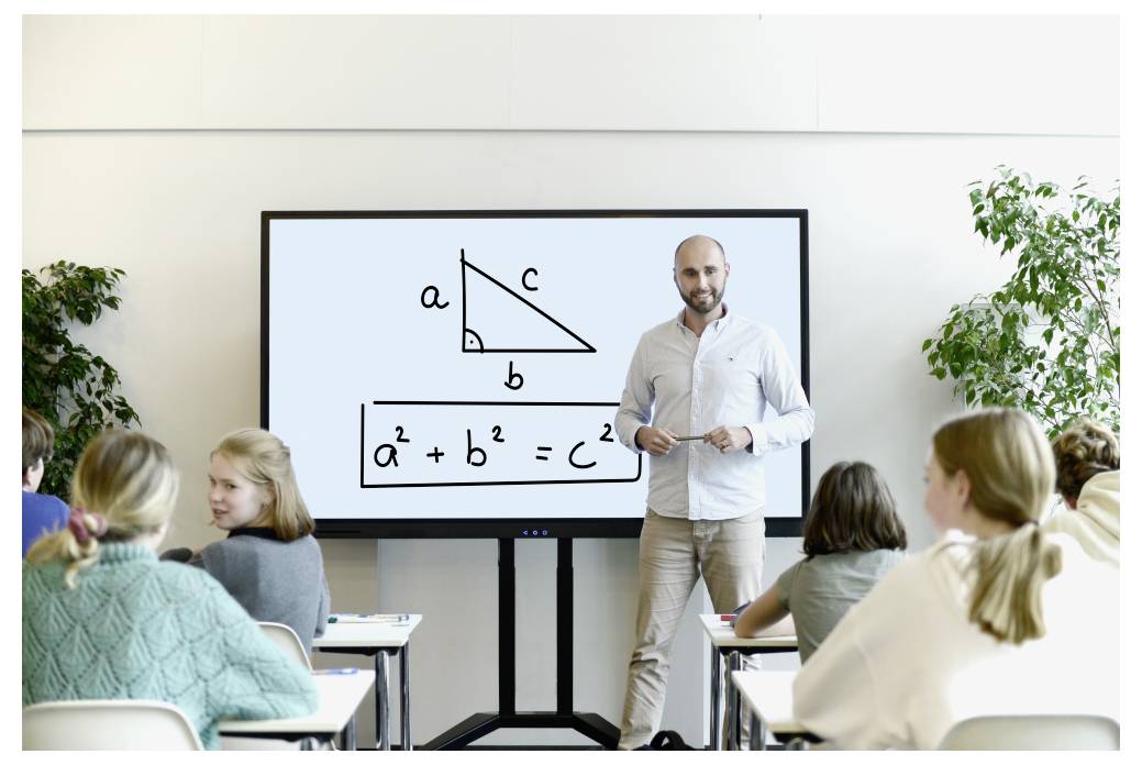 Legamaster EVP-5500 EU Digital Signage display Energielabel: C (A - G) 140 cm 55 inch 3840 x 2160 Pixel 18/7-8