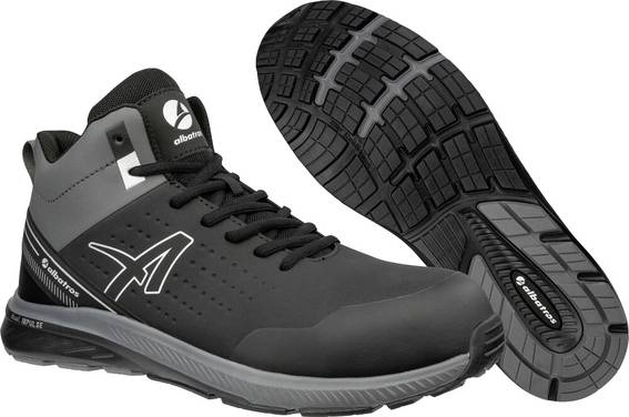 Albatros VIGOR 2 IMPULSE BLACK MID S3S ESD FO HRO SR 636400800000047 Veiligheidsschoenen  S3S Schoenmaat (EU): 47 Grijs 1 paar