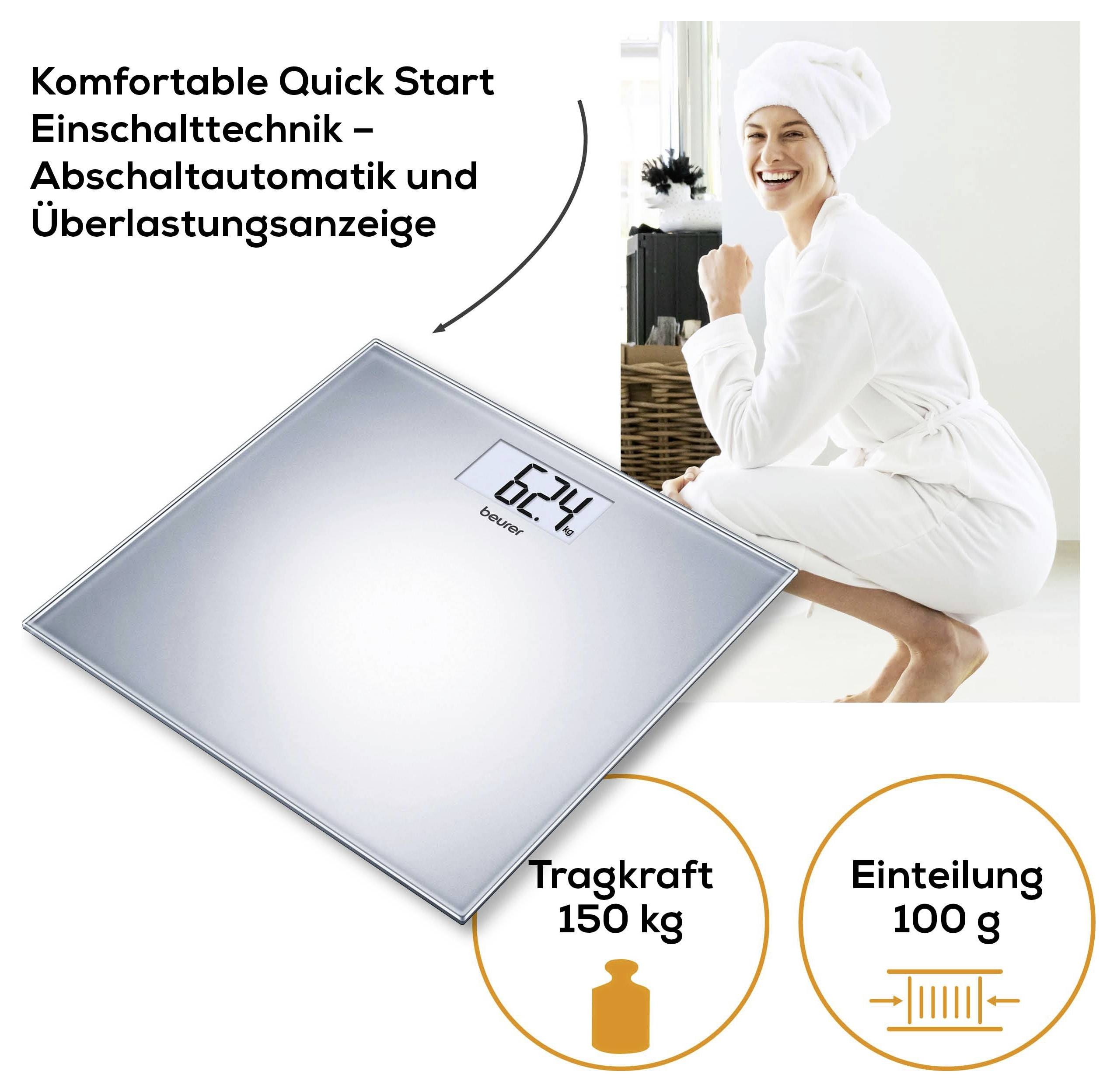 Beurer GS 202 75638 Personenweegschaal Digitaal Weegbereik (max.): 150 kg-4