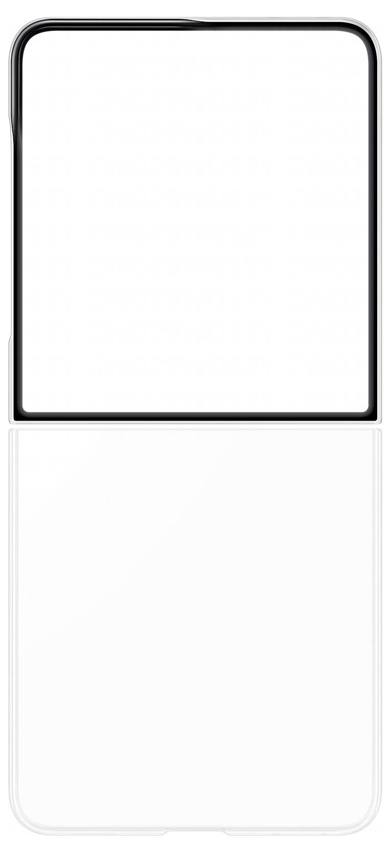 Blanco afgerond-rechthoekpictogram met een zwart bovengedeelte en wit ondergedeelte, lijkend op een tweepaneelaanduiding of app-tegel.