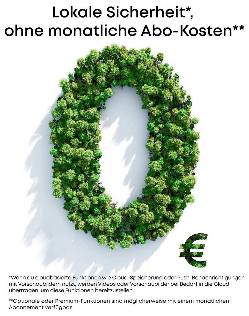 Lokale Sicherheit, ohne monatliche Abo-Kosten<br><br>Lokale veiligheid, zonder maandelijkse abonnementskosten