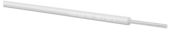 Kabeltronik 091267001 Schakeldraad  1 x 0.14 mm² Wit 500 m