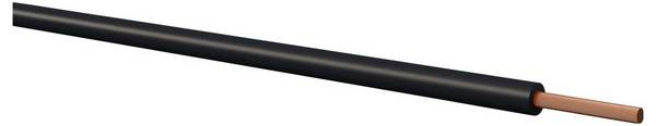 Kabeltronik 160101409 Schakeldraad LiFY 1 x 0.14 mm² Zwart 100 m