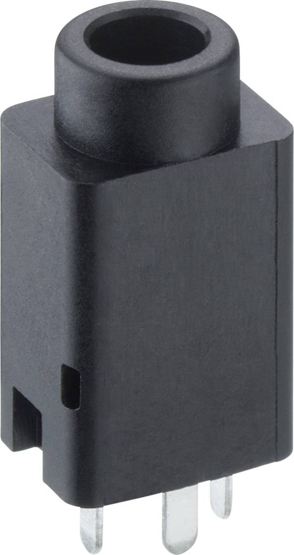 Lumberg 161786 Jackplug 3,5 mm Koppeling, inbouw Aantal polen: 3 1 stuk(s)