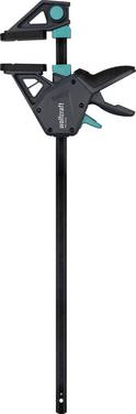 Wolfcraft 3072000 Eenhandsklem Spanbreedte (max.):450 mm Afmeting, lengte: 672 mm Afm. werkbereik:110 mm