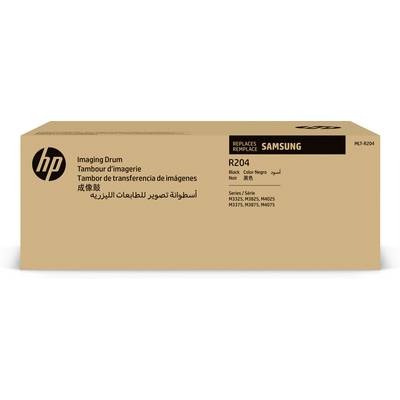 HP Imaging Drum vervangingsverpakking voor Samsung R204 printers, zandkleurige verpakking met productnaam en tekst voor modelcompatibiliteit.