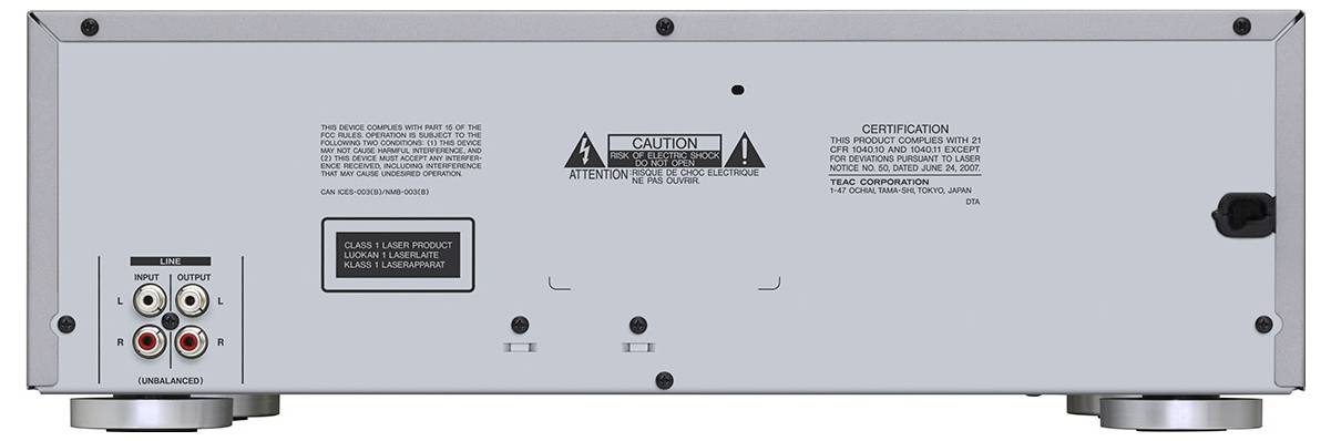 TEAC AD-850-SE CD-speler Zilver CD-speler-2