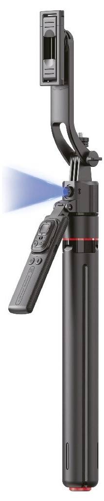 Handheld inspectie-boroscoop met camera, flexibele arm en verlichte sonde voor inspectie in nauwe ruimten.