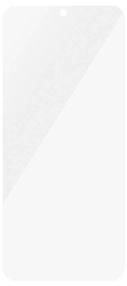 Blanco wit hangend etiket met een gat aan de bovenkant en een subtiele diagonale highlight.