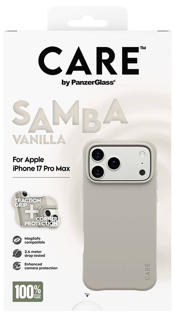 PanzerGlass CARE Fashionable Backcover Apple iPhone 17 Pro Max, iPhone 18 Pro Max Beige Inductieve lading-4