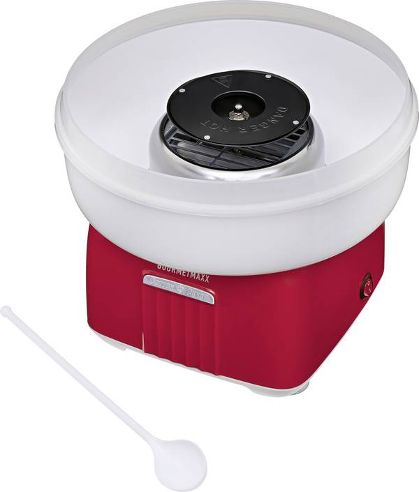 GourmetMaxx  30445 Suikerspinmachine Rood/wit