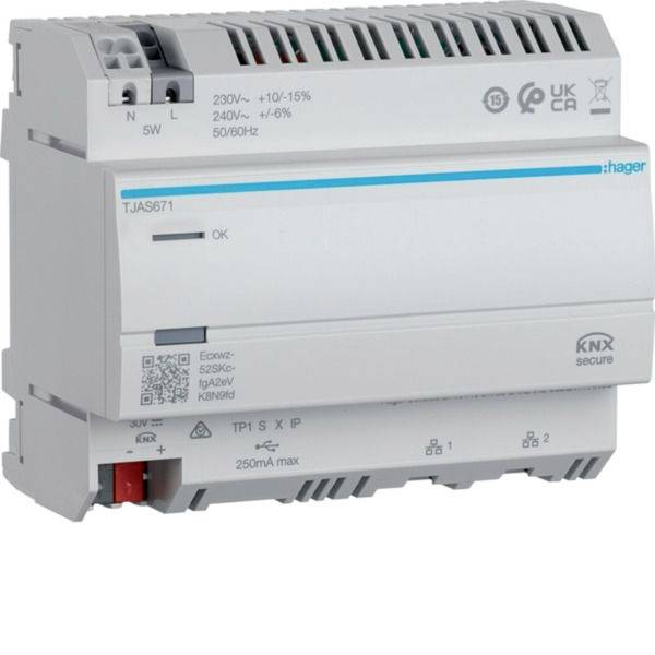 Hager  TJAS671 Interface