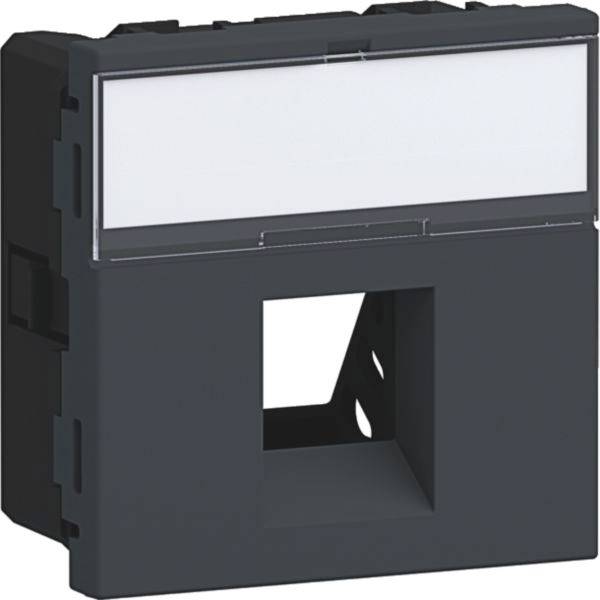 Hager G45DM0519011 Inbouwset voor apparaat Grafietzwart 1 stuk(s)