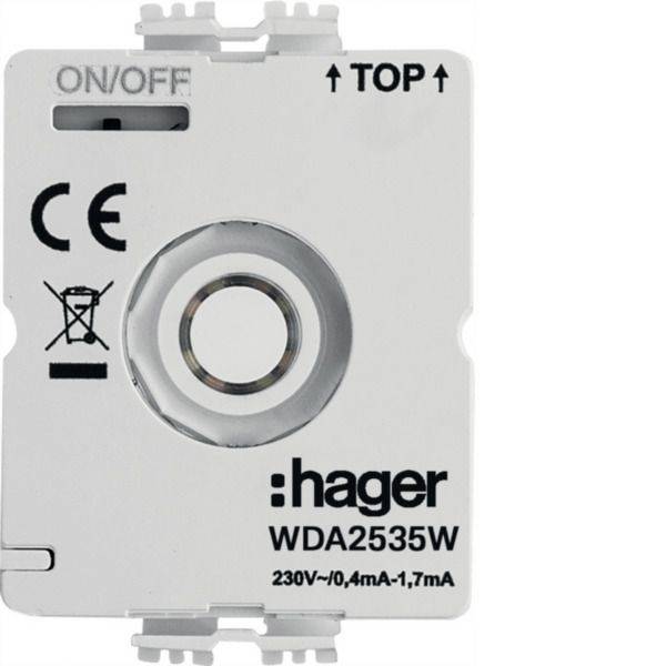 Hager WDA2535W      1 stuk(s)