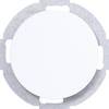 Hager WLF1001WG Polar-wit (glanzend) 1 stuk(s)
