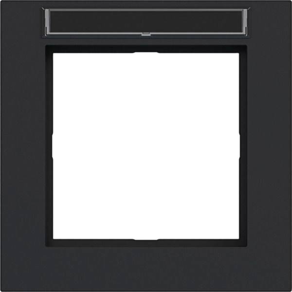 Hager WAD6101BM Kader Frame Nachtzwart (mat) 1 stuk(s)
