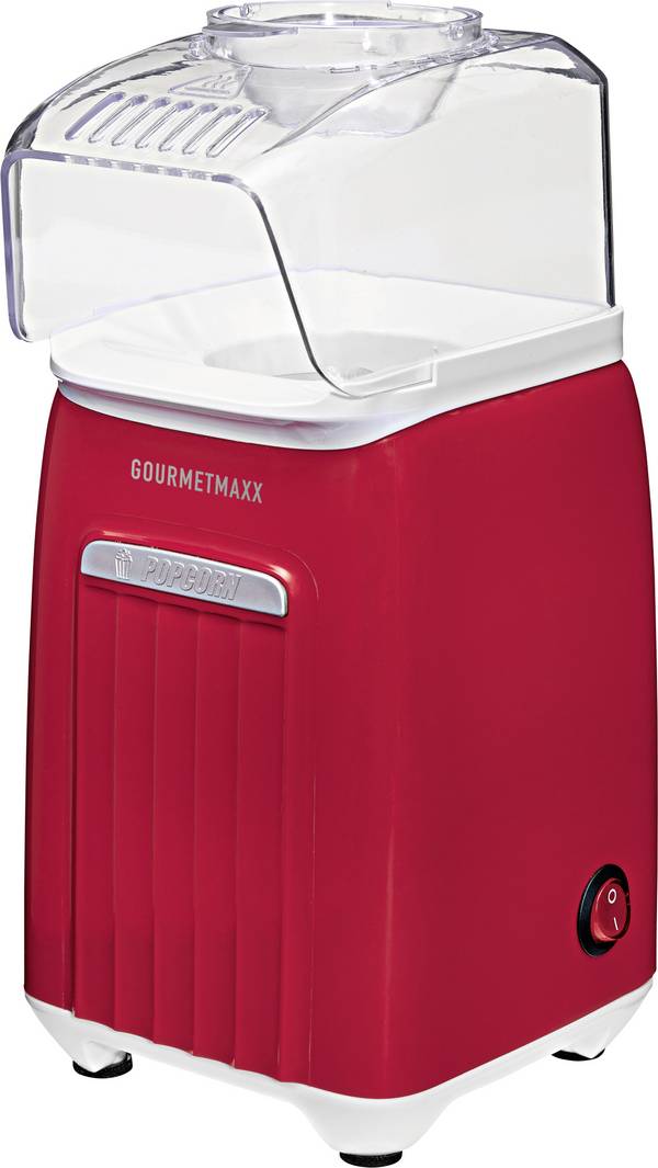 GourmetMaxx  30447 Popcornmachine Rood/wit