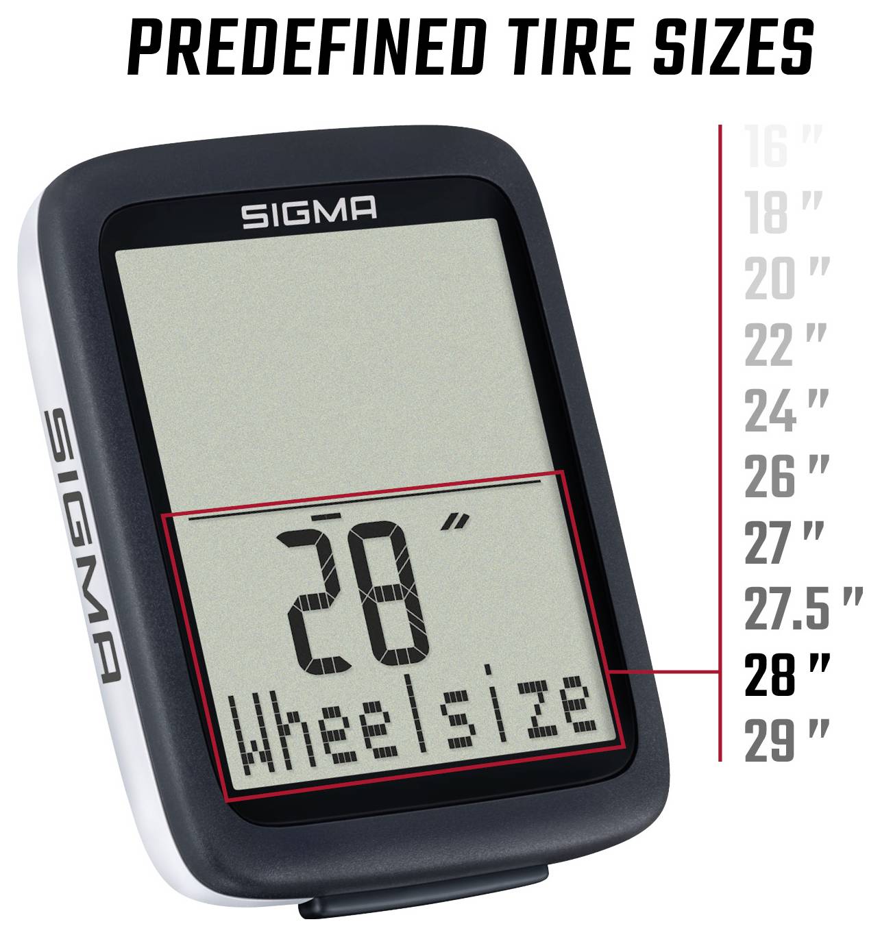 Sigma BC 10.0 WL ATS Draadloze fietscomputer Gecodeerd Met wielsensor-8