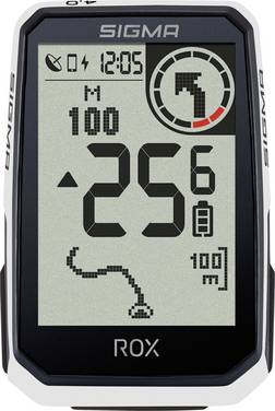 Sigma ROX 4.0 (White) Endurance Draadloze fietscomputer Bluetooth