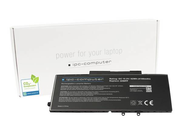 ipc-computer Akku 3HWPP 15.2V REPLACE 3HWPP 15.2V REPLACE Laptopaccu 15.20 V 4100 mAh IPC-Computer