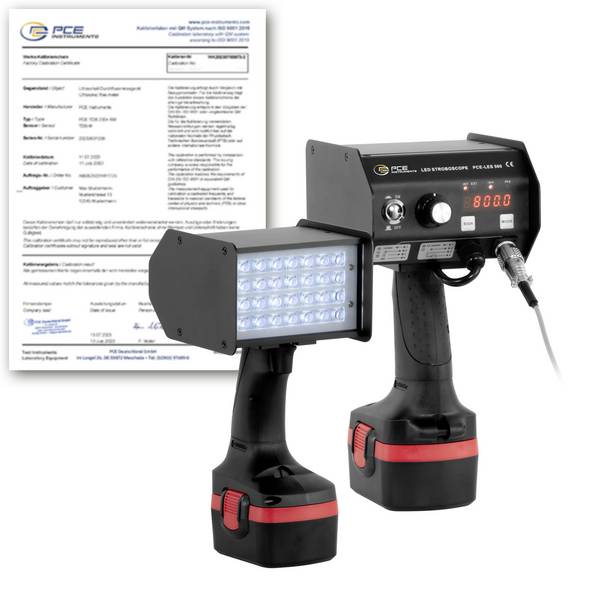 PCE Instruments PCE-LES 500-ICA LED-stroboscoop  Aantal LED's: 28 x