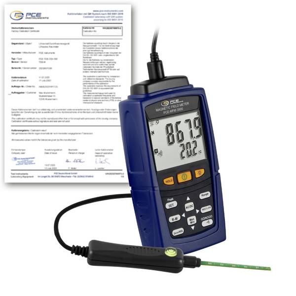 PCE Instruments PCE-MFM 3500-ICA Magneetveldanalyser Met datalogger