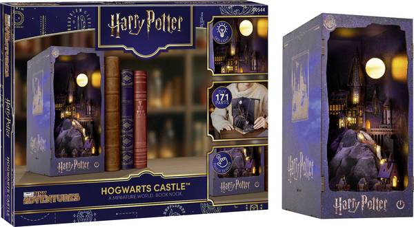 Revell 00544 "Ty Adventures - Harry Potter "Hogwarts Castle" Book Nook Hout