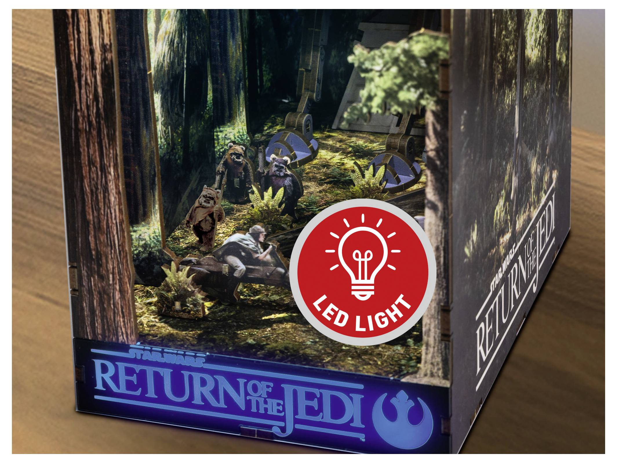 Revell 00546 Tiny Adventures - Star Wars "Battle of Endor" Book Nook Hout-3