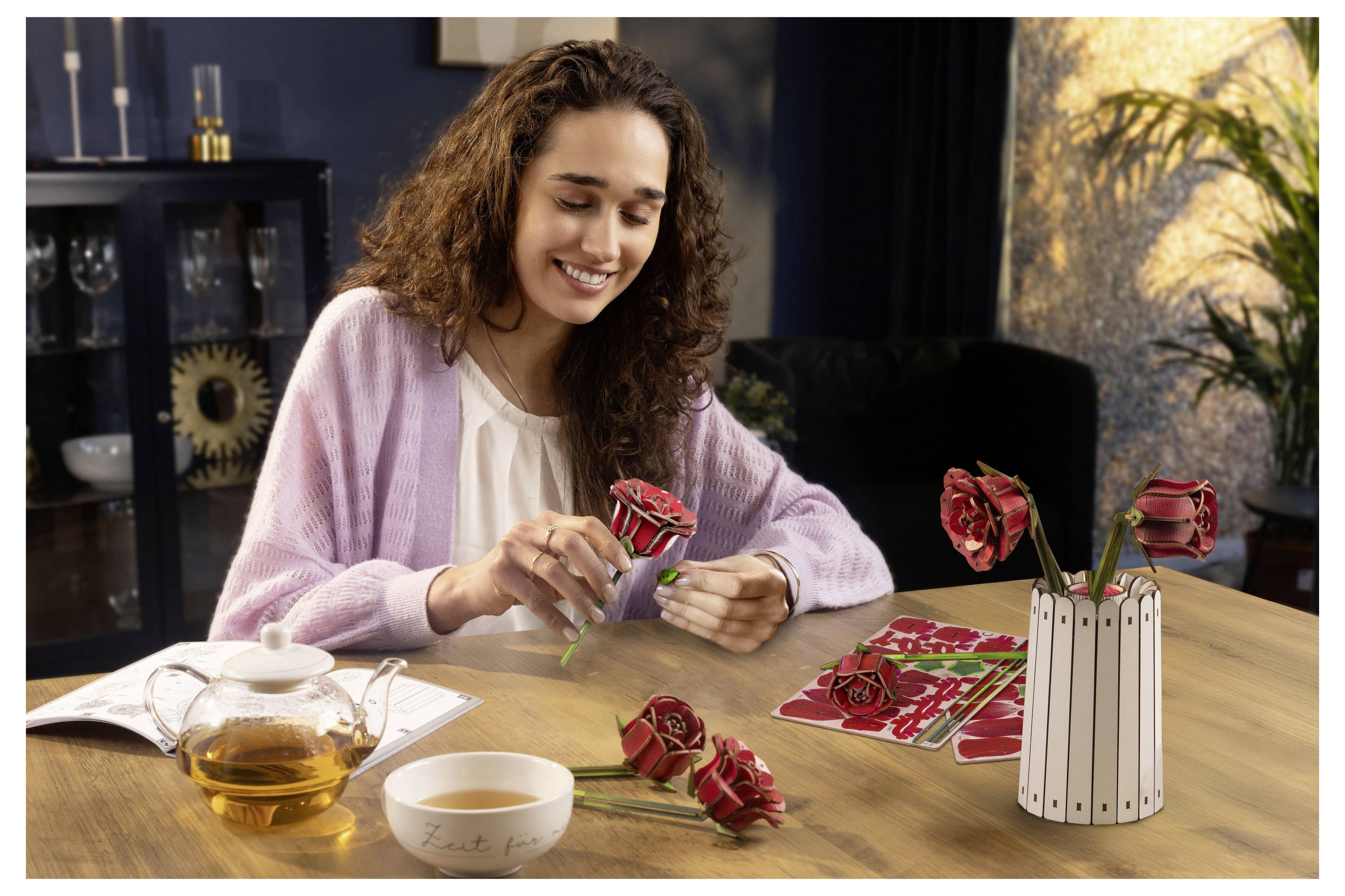 Revell 00631 "Dream of Roses" Houten bouwpakket Hout-9