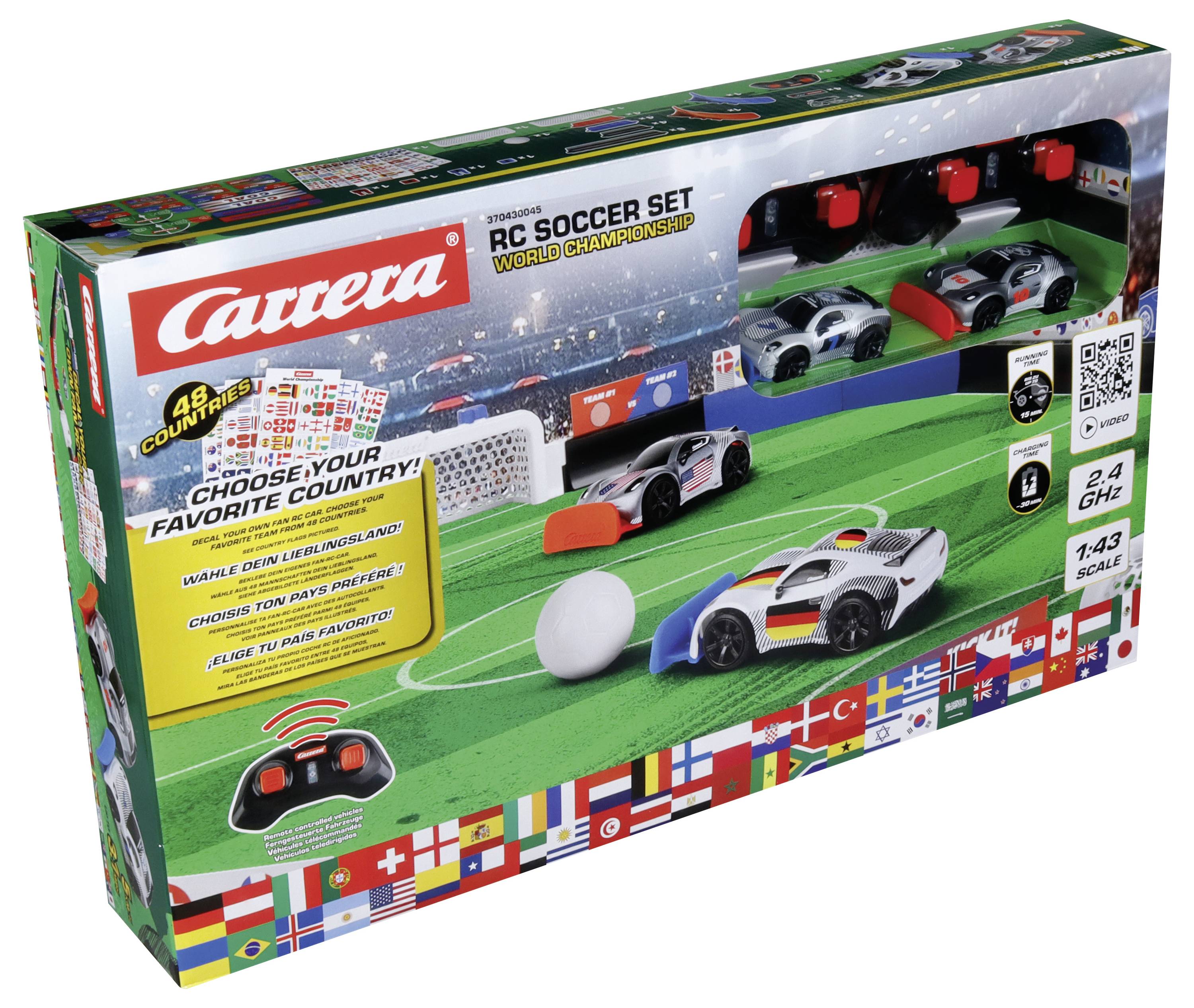 Carrera 370430045 Soccer set - World Championship Startset-4
