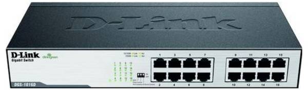 D-Link DGS-1016D/E  19" netwerk switch