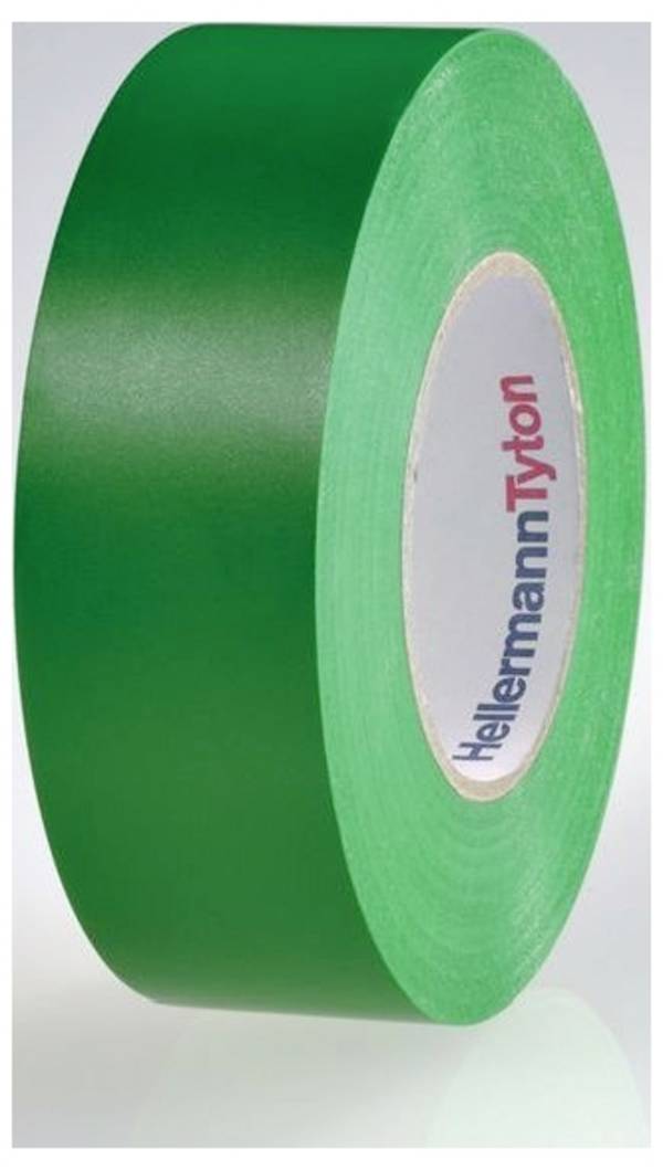 HellermannTyton  710-00136 Isolatietape  Groen (l x b) 25 m x 25 mm 10 stuk(s)