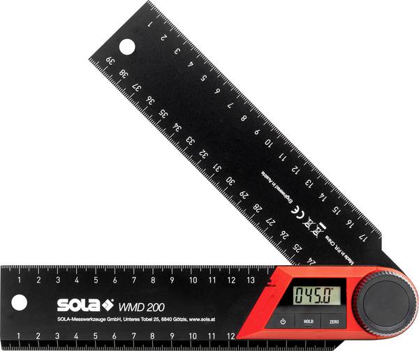 Sola WMD 200 56052301 Hoekmeter   200 x 200 mm 270 °