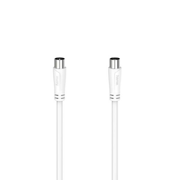 Hama Antenne Kabel 5 m Wit