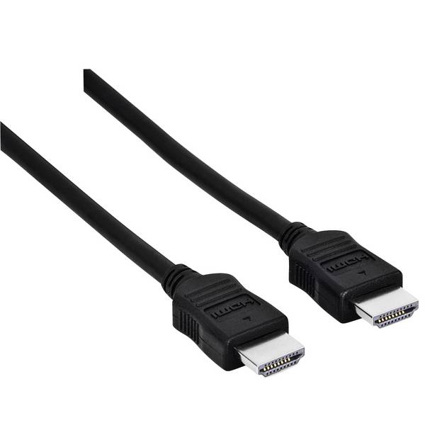 Hama 00205000 HDMI-kabel HDMI Verbindingskabel HDMI-A-stekker 1.5 m Zwart Audio Return Channel (ARC)