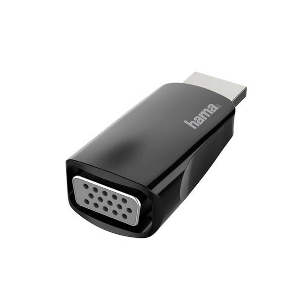 Hama VGA AV Aansluitkabel   Zwart