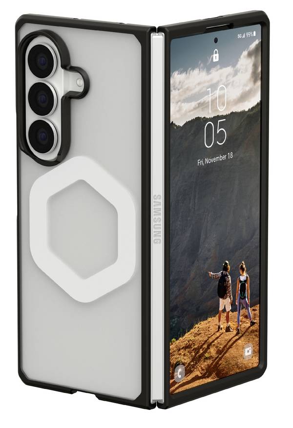 UAG Mouve Case Samsung Galaxy Z Fold8 Ultra Ice Met magneetmodule