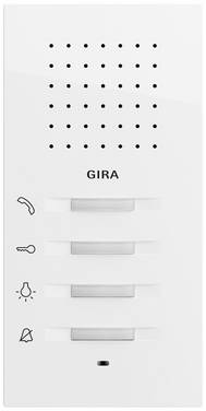 GIRA   Binnenunit voor Deurintercom   Wit
