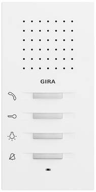 GIRA   Binnenunit voor Deurintercom   Wit