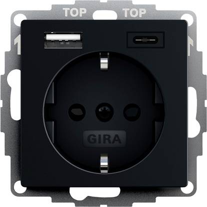 GIRA 2459005 Zwart 1 stuk(s)
