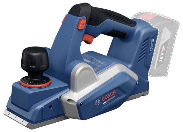 Bosch Professional GHO18V-20 Accuschaafmachine Schaafbreedte: 82 mm 18 V Felsdiepte (max.): 9 mm-1