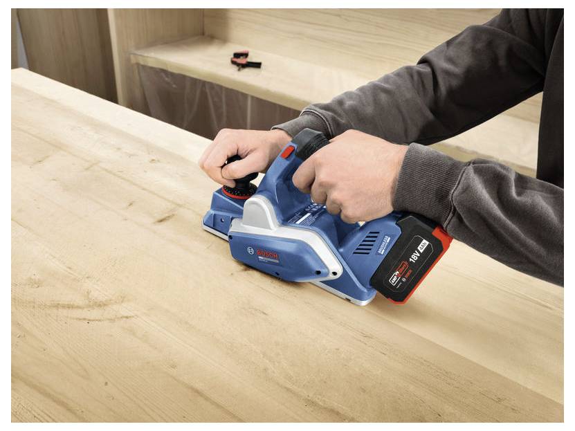 Bosch Professional GHO18V-20 Accuschaafmachine Schaafbreedte: 82 mm 18 V Felsdiepte (max.): 9 mm-6