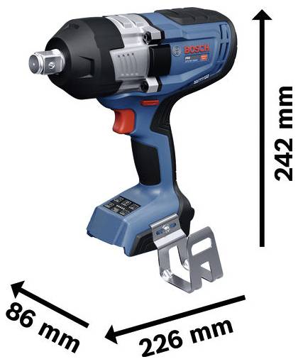 Bosch Professional GDS18V-1600H 06019M1101 Accu-draaislagmoeraanzetter 18 V-2
