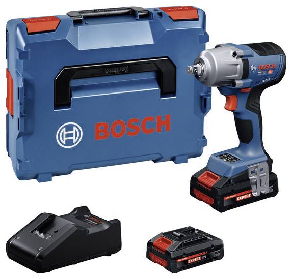 Bosch Professional GDS18V-450H 06019K4202 Accu-draaislagmoeraanzetter 18 V-0