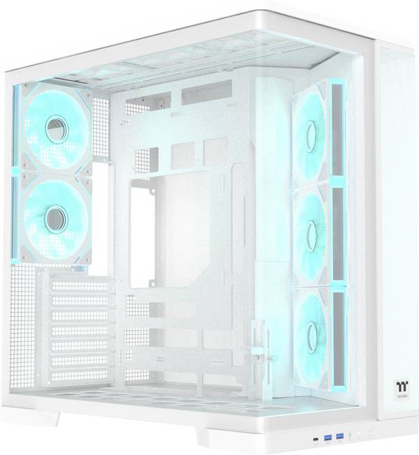 Thermaltake Arcus 380 TG Curved White Midi-tower PC-behuizing  Wit Zijvenster