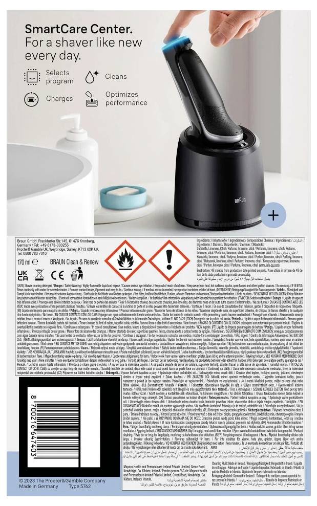 Braun Type 5762 Scheerapparaat Zilver-9
