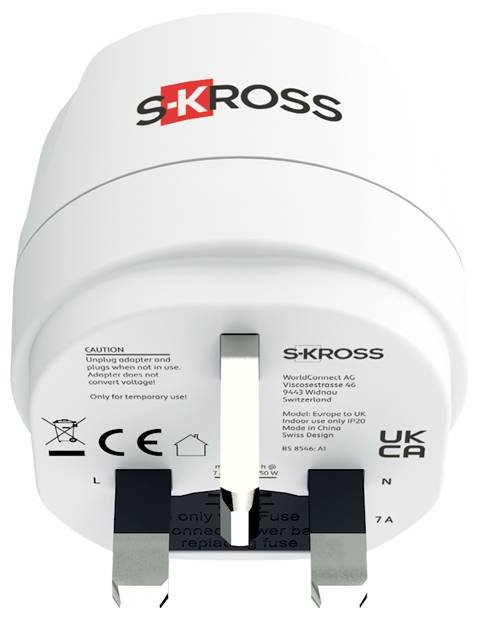 Skross 1.500230C-X2 Reisstekker-4