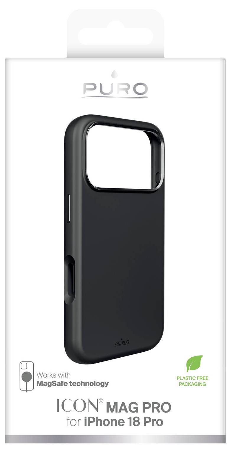 sbs mobile ICON MAG PRO Backcover Apple iPhone 18 Pro, iPhone 17 Pro Gray-1