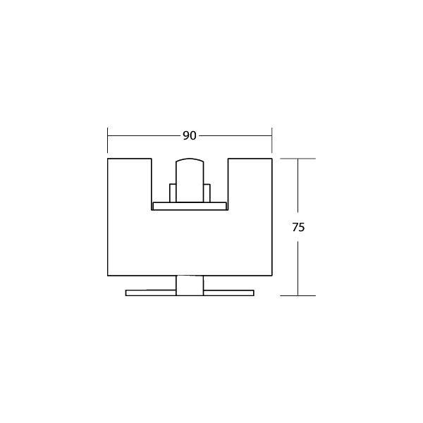 Brumberg 60122103 LED-vloerlamp (opbouw) LED Zonder 3 W Grijs-5