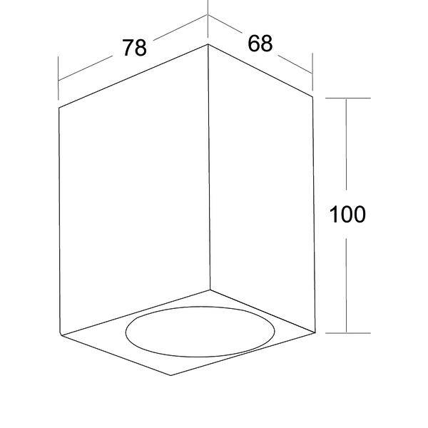 Brumberg 65341180 LED-wandlamp LED GU10 10 W Zwart-3
